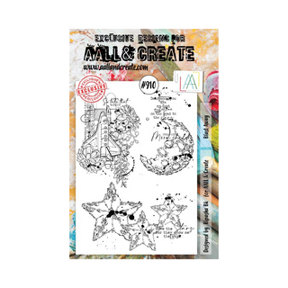 AALL & Create Blast Away - A5 Clear Stamp Set #910