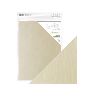 Craft Perfect Double Cream A4 (5/PK) - Speciality Card