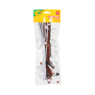 Crayola 85 Piece Craft Pack - Brown
