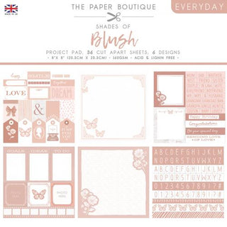 Shades of Blush Project Pad