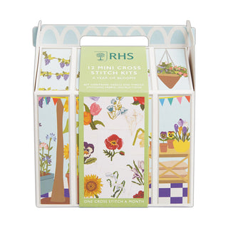 RHS Embroidery Kit 12 Months of Cross Stitch