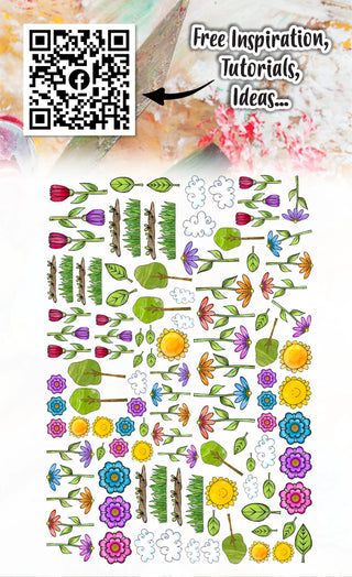 AALL & Create #90 Ephemera Die-Cuts - Earth & Sky