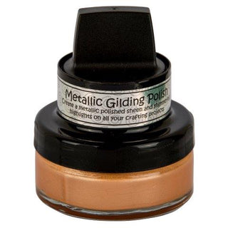 Cosmic Shimmer Metallic Gilding Polish Apricot 50ml