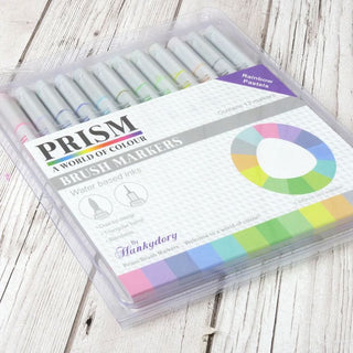 Prism Brush Markers - Rainbow Pastels