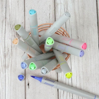 Prism Brush Markers - Rainbow Pastels