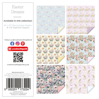 Easter Dreams 8×8 Decorative Paper Pad