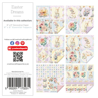 Easter Dreams 8×8 Essential Topper Pad