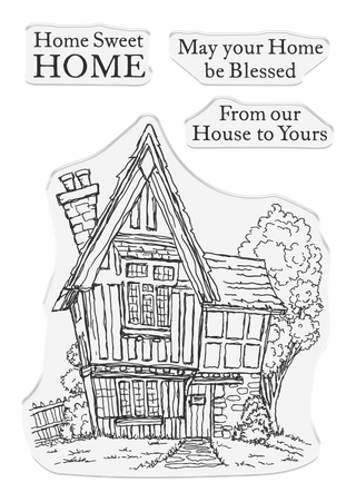 Sheena Douglass Home Sweet Home Photopolymer Stamp