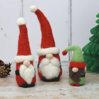 Santa Gnomes Needle Felting Craft Kit