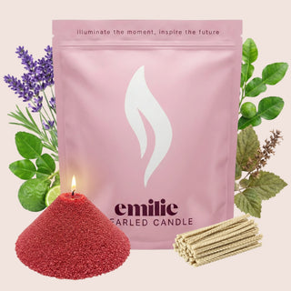 Calm Scented Pearled Candle