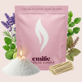 Calm Scented Pearled Candle