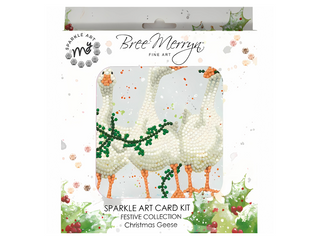 Bree Merryn Diamond Art Card Kit – Christmas Geese