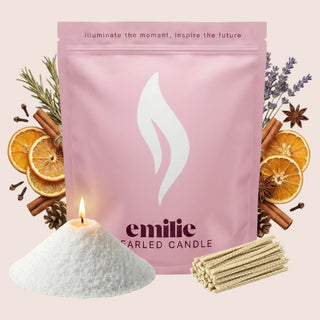 Cosy Night In Scented Pearled Candle