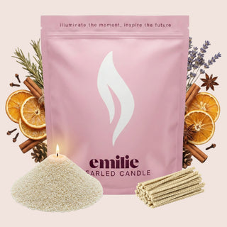 Cosy Night In Scented Pearled Candle