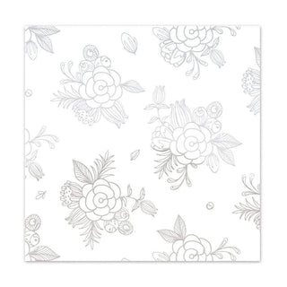 Craft Perfect Delicate Foiled Floral Card Blanks