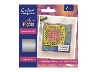 Crafters Companion Arabian Nights Ornamented Tile Die