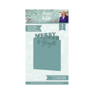 Crafters Companion Merry and Bright Metal Die Set