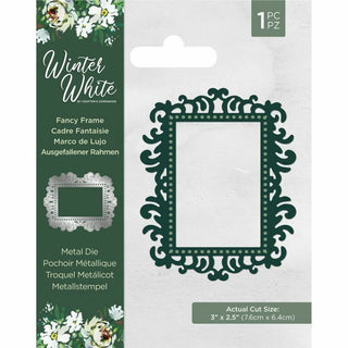 Winter White - Metal Die- Fancy Frame