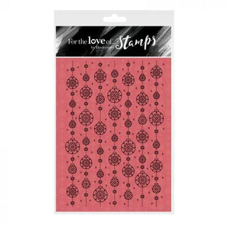 For the Love of Stamps - Deck The Halls Clear Stamp