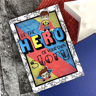 Hunkydory For the Love of Stamps Be the Hero A6 Stamp Set