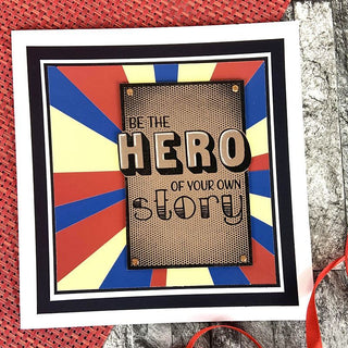 Hunkydory For the Love of Stamps Be the Hero A6 Stamp Set