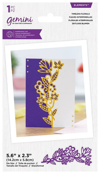 Gemini Elements  -  Timeless Florals Cutting Die