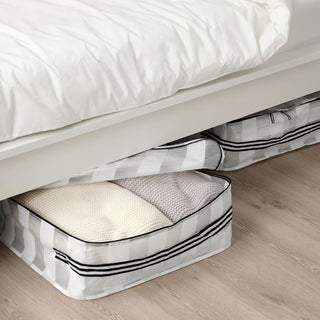 GÖRSNYGG Storage case - white/transparent 55x49x19 cm