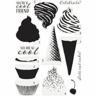 Gemini Layering Stamp and Die - Sweet Treats