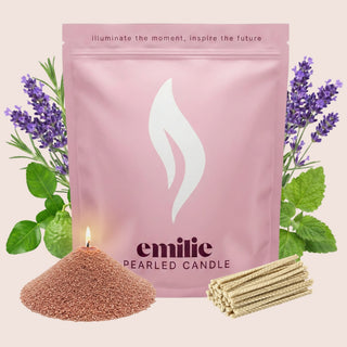 Relax & Unwind Scented Pearled Candle