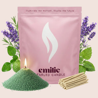 Relax & Unwind Scented Pearled Candle