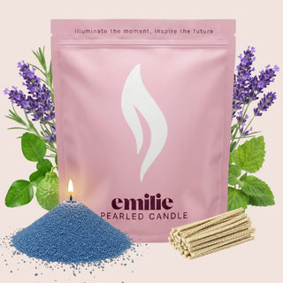 Relax & Unwind Scented Pearled Candle
