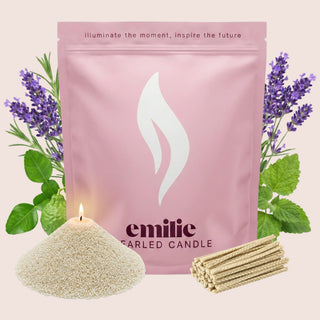 Relax & Unwind Scented Pearled Candle