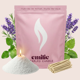 Relax & Unwind Scented Pearled Candle