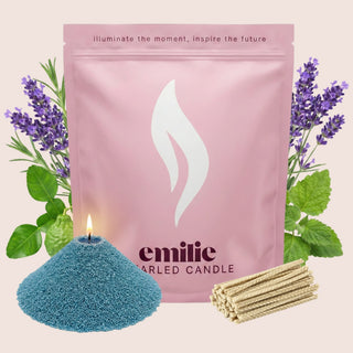 Relax & Unwind Scented Pearled Candle