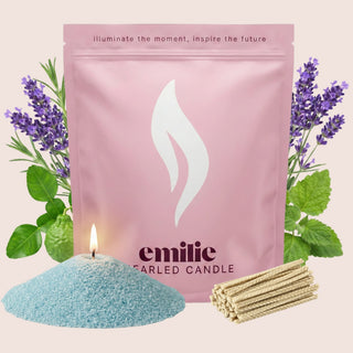 Relax & Unwind Scented Pearled Candle
