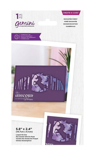 Gemini Create-a-Card  -  Enchanted Forest Cutting Die
