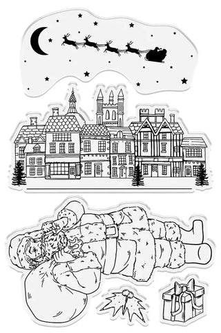 Sara Signature 'Twas the Night Before Christmas St. Nicholas - Papercraft Stamp