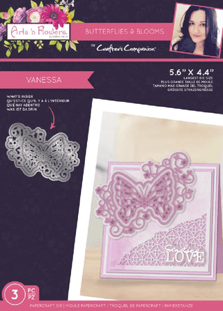 Crafter's Companion Butterflies and Blooms - Vanessa Cutting Dies