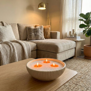 Sweet Dreams Scented Pearled Candle