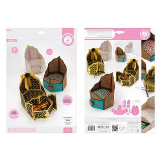 Tonic Studios Secret Affection Hexagon Box - Papercraft Die