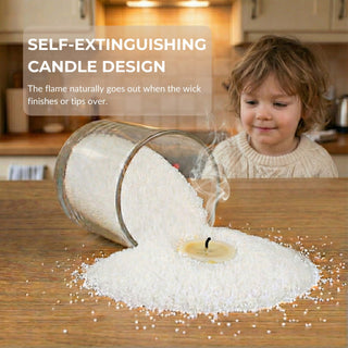 Orange Scented Pearled Candle