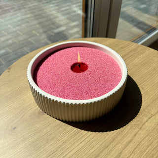 Tea Tree Scented Pearled Candle