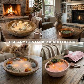 Fresh Linen Scented Pearled Candle